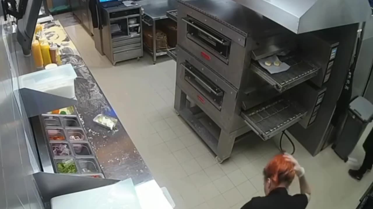 An employee attacked a colleague