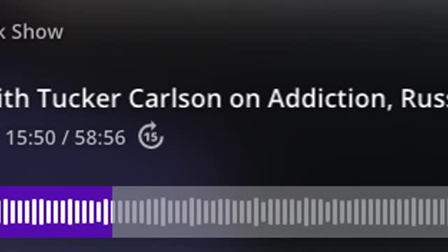 Tucker Carlson to Charlie Kirk: "Not being poor, not having debt is great."