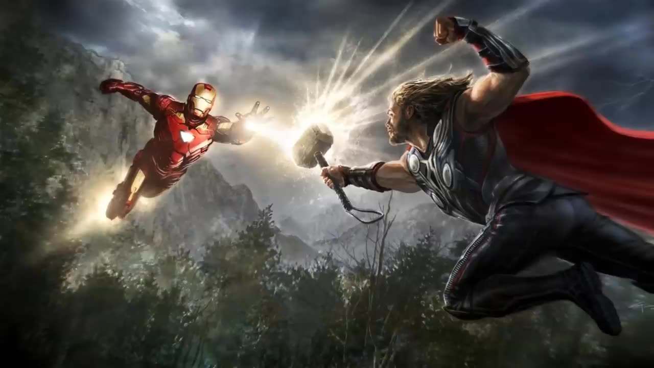 Iran man v/s thor best fight seens