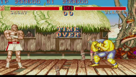 Sagat vs Blanka