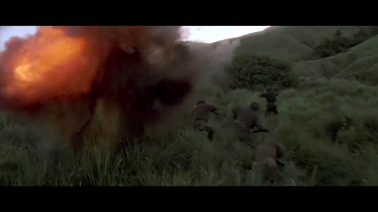 THE THIN RED LINE Clip - "In The Grass" (1998) WWII Movie