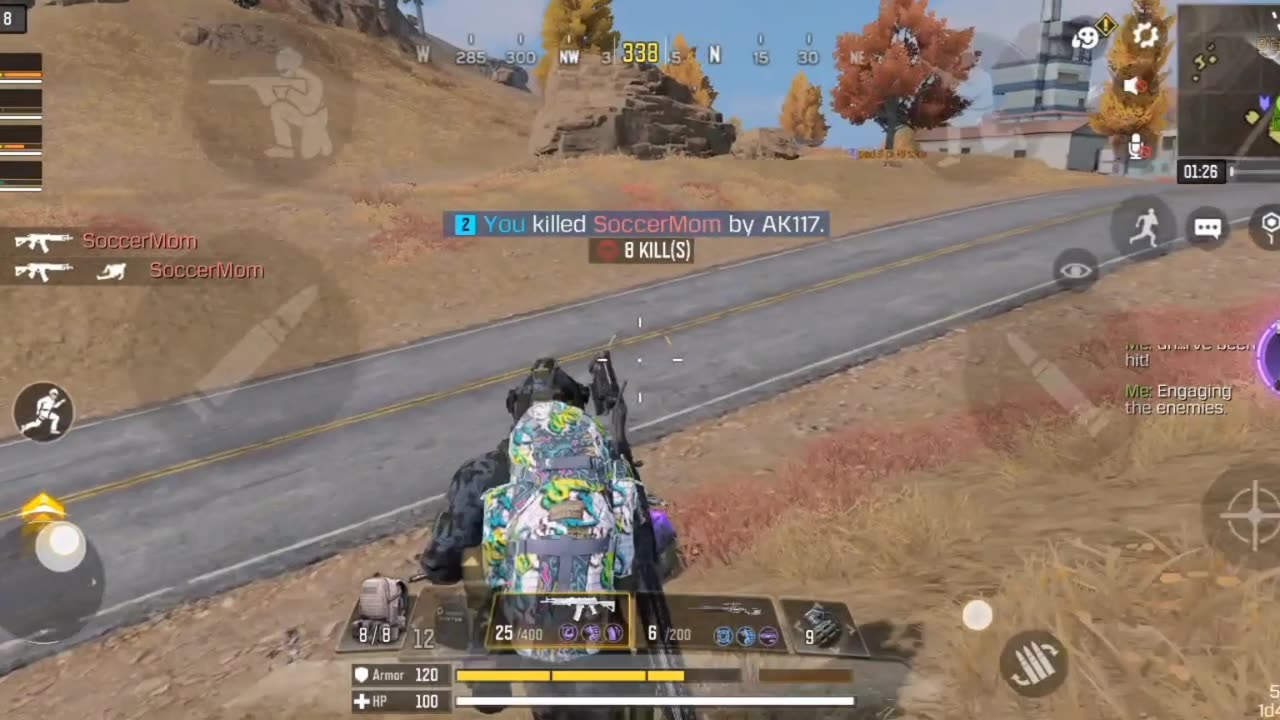 Call of Duty mobile | 8 kills |