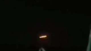 UFO Mysterious object hovering over a fishing boat in USA