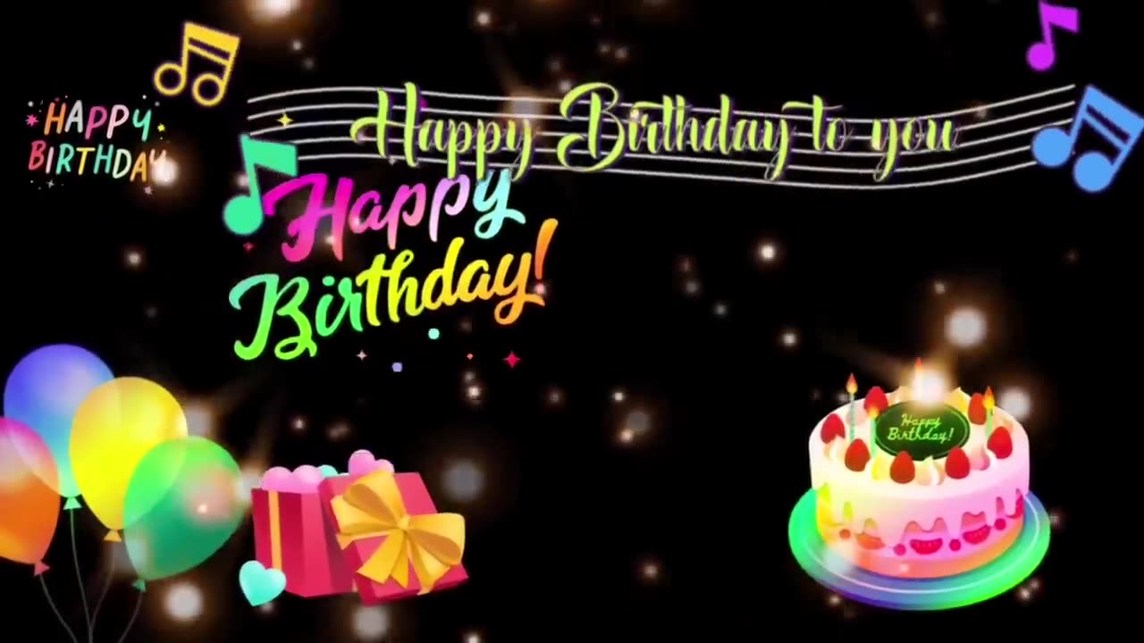 Best Happy Birthday Wishing video |One Hour long Happy Birthday Song| Edit with Varghese|