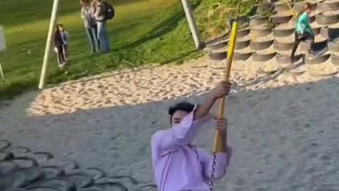 pov: playgrounds in Austria aren't plastic like America