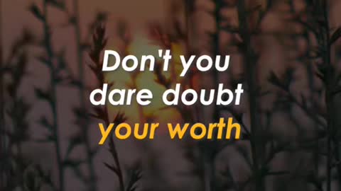 Know your worth ✨️ - Fuel Me Daily🔥