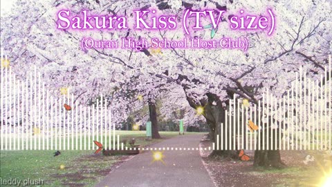 Sakura kiss (TV size) {Ouran High School Host Club}