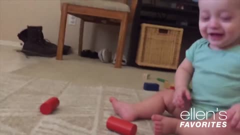 Babies happy
