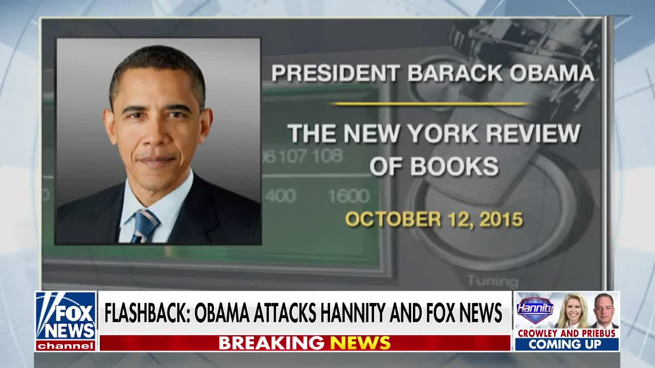 Sean Hannity Eviscerates Obama For Claiming He Wants To Fight ‘Disinformation’