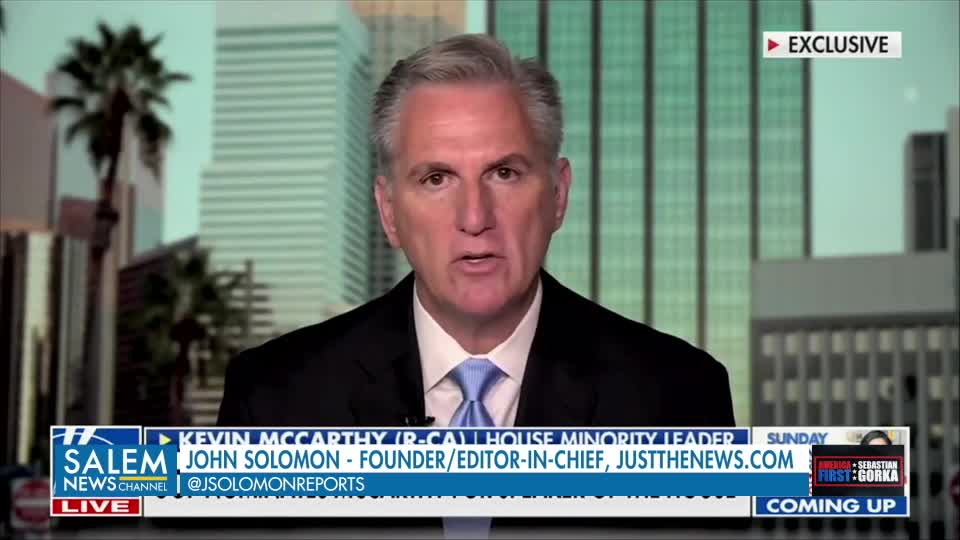 Swamp Creature to Investigate President Trump. John Solomon with Sebastian Gorka