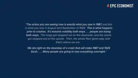 COLLAPSE CONTINUES TO UNFOLD