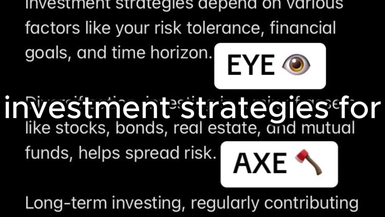 👁️🪓ChatGPT -What are the best investment strategies for securing my future