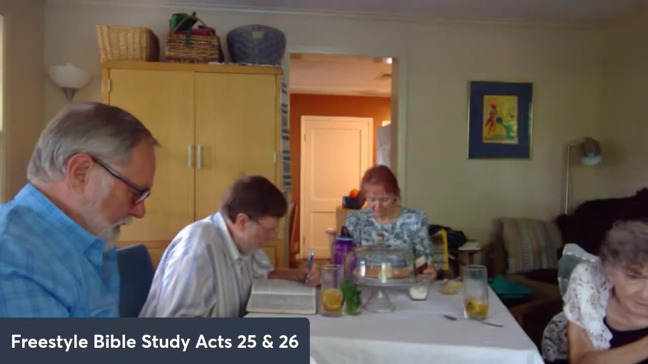 Freestyle Bible Study on Acts 25