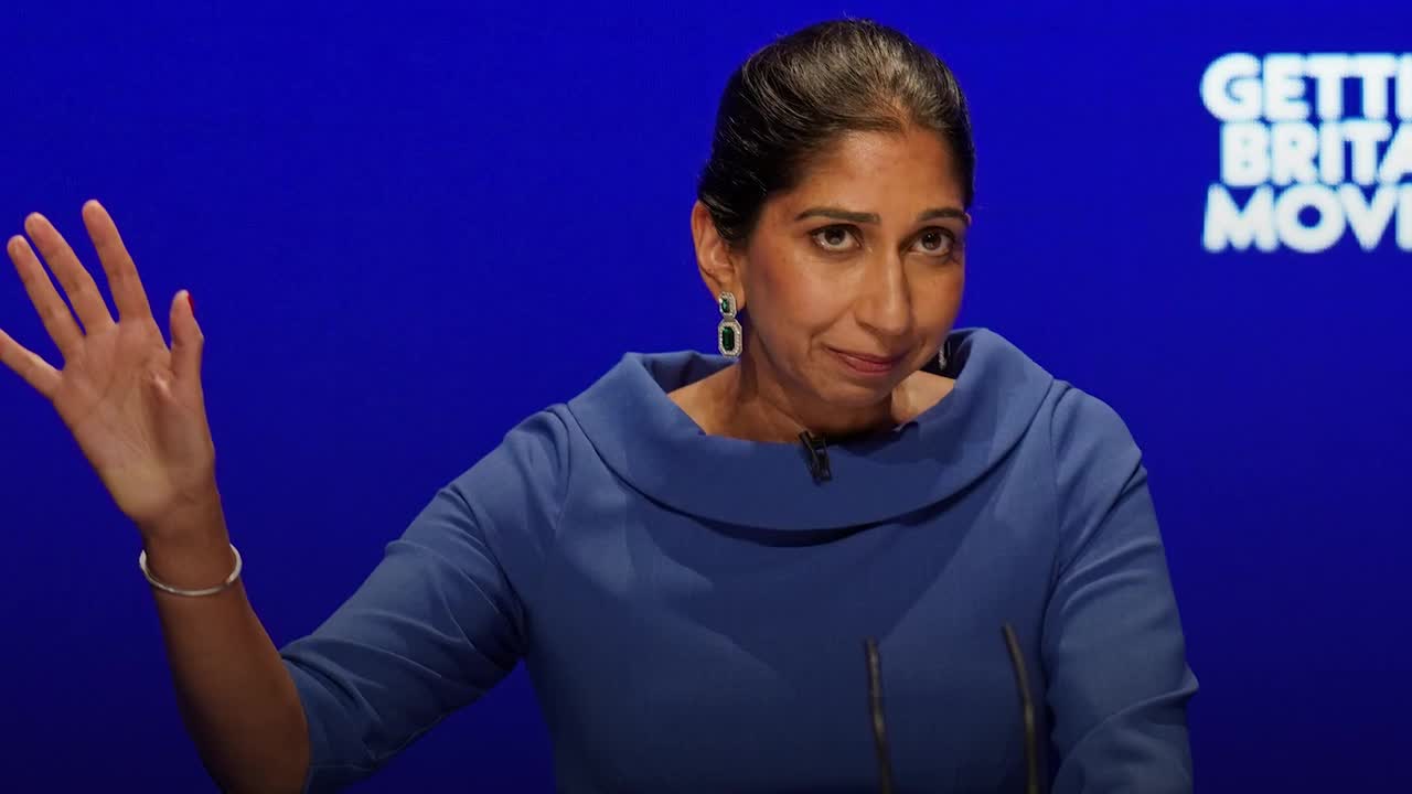 Suella Braverman quits as home secretary with scathing attack on Liz Truss