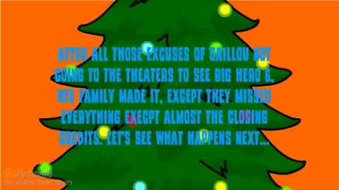 Caillou Misbehaves On The Way To Big Hero 6