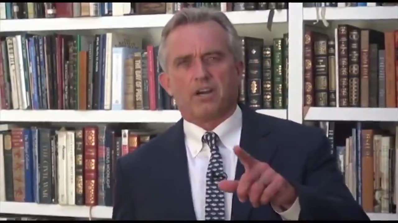 RFK Jr..the white man's Obama- Pro Vaccine.