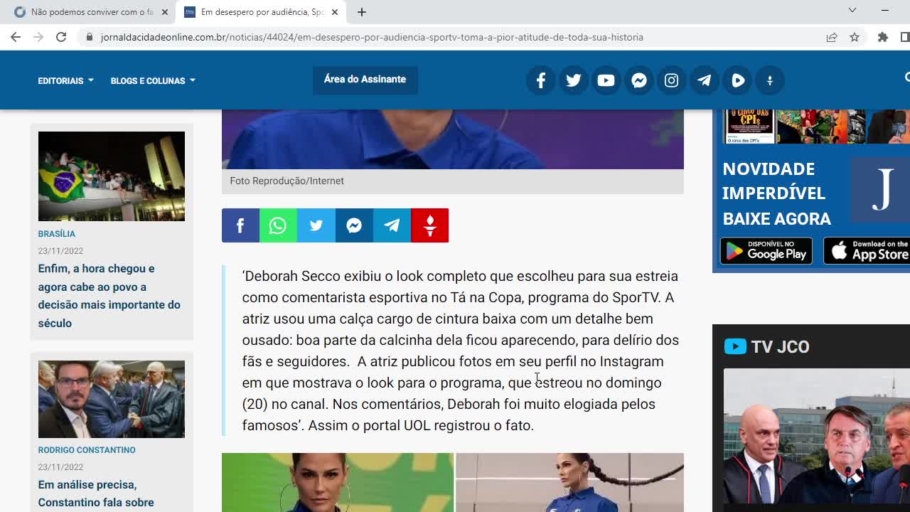Novas eleições? E agora "Xande"? Comentando as notícias