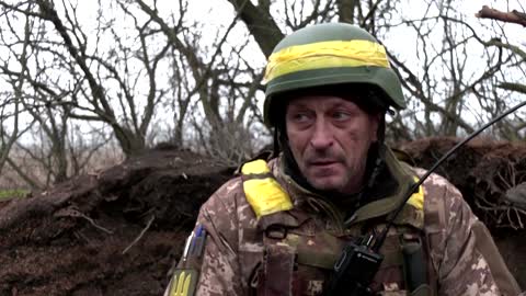 Tears and songs: Ukrainian soldiers mark the New Year