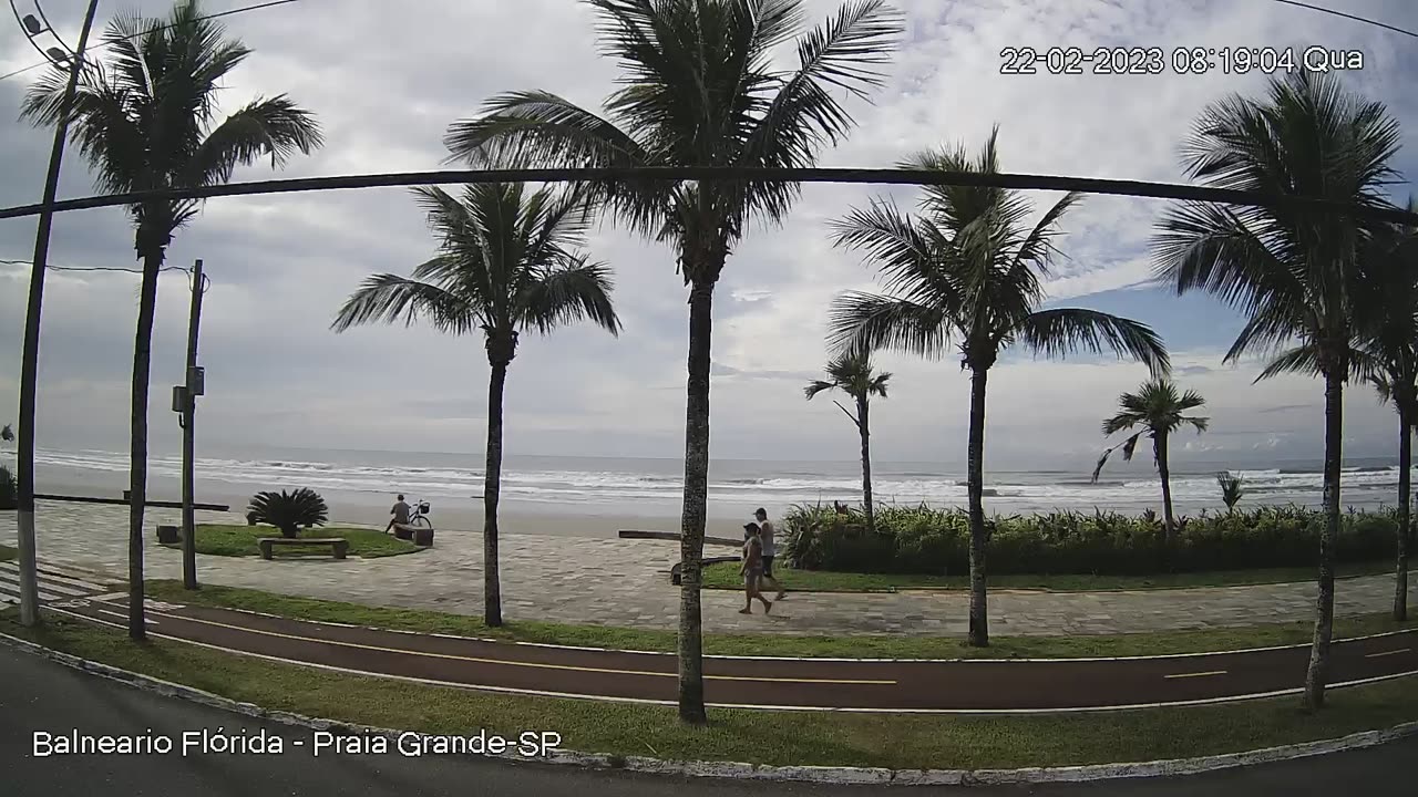 BALNEÁRIO FLÓRIDA - CÂMERA AO VIVO (Praia Grande-SP)