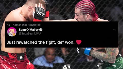 Nate Diaz speaks out in support of Sean O'Malley after controversial win at UFC 280