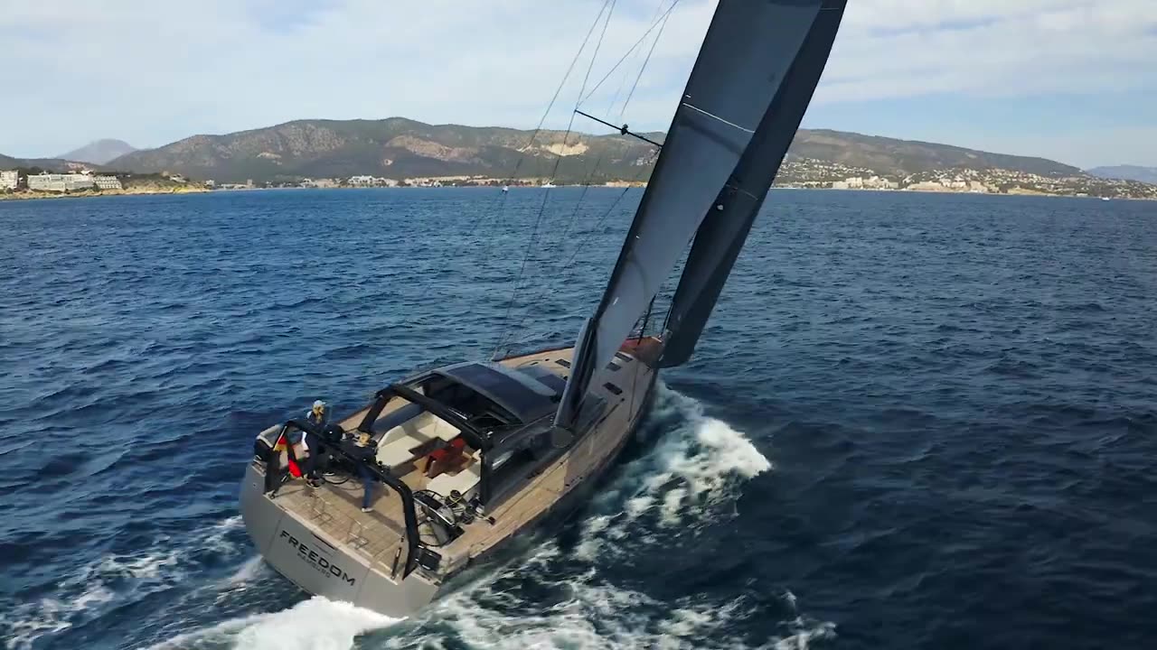 Baltic 67PC-03 Freedom sailing
