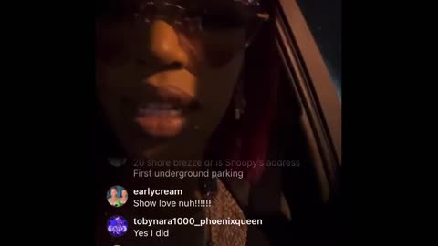 DJ snoopy New girlfriend IG live birthday rant dissing his baby mama