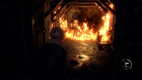 How to take down the Chainsaw Man in RE4 Demo!