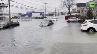 Christmas 2022 New York flooded: winter storm