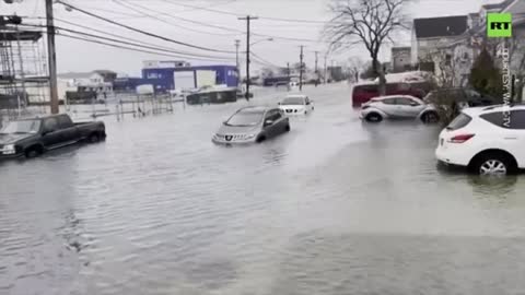 Christmas 2022 New York flooded: winter storm