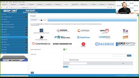 SecPoint Penetrator Onboard Firewall