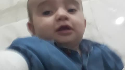 A very smart, special and beautiful child😍😜