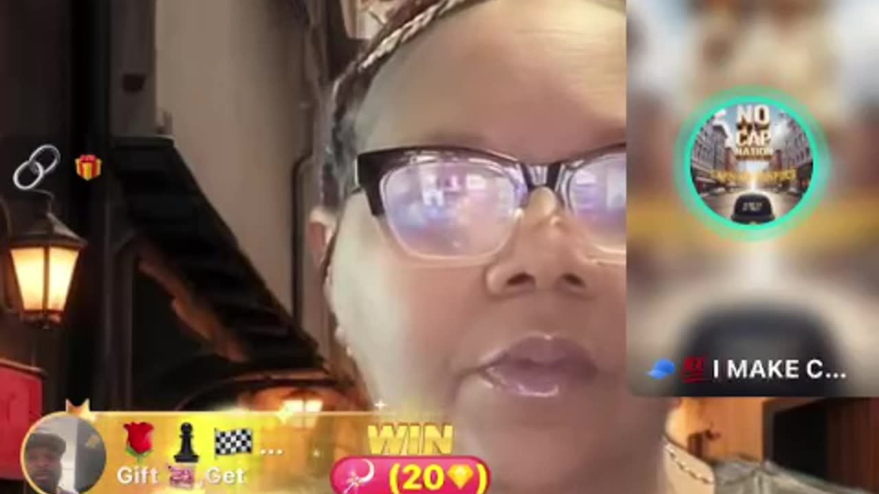 Nony perks up the ppl before the news about court w/Regina n liyah 12/4/24 #bigoclipandsip