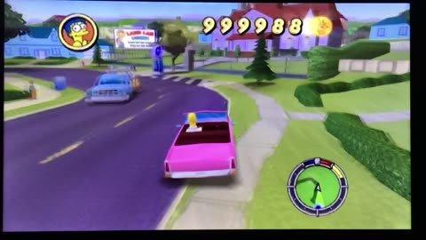 Getting 1,000,000 coins in The Simpsons: Hit & Run