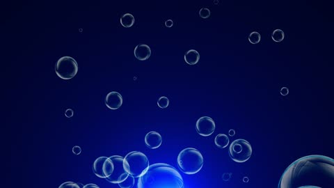 Particle Bubble Wedding Stage Background 4k