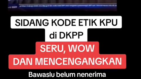 Indonesia Pemilu Curang