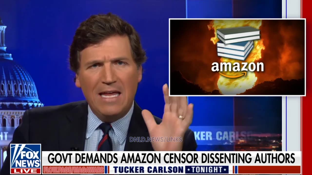Tucker Carlson: Biden Caught Working With Amazon To Censor Books - 10/19/22