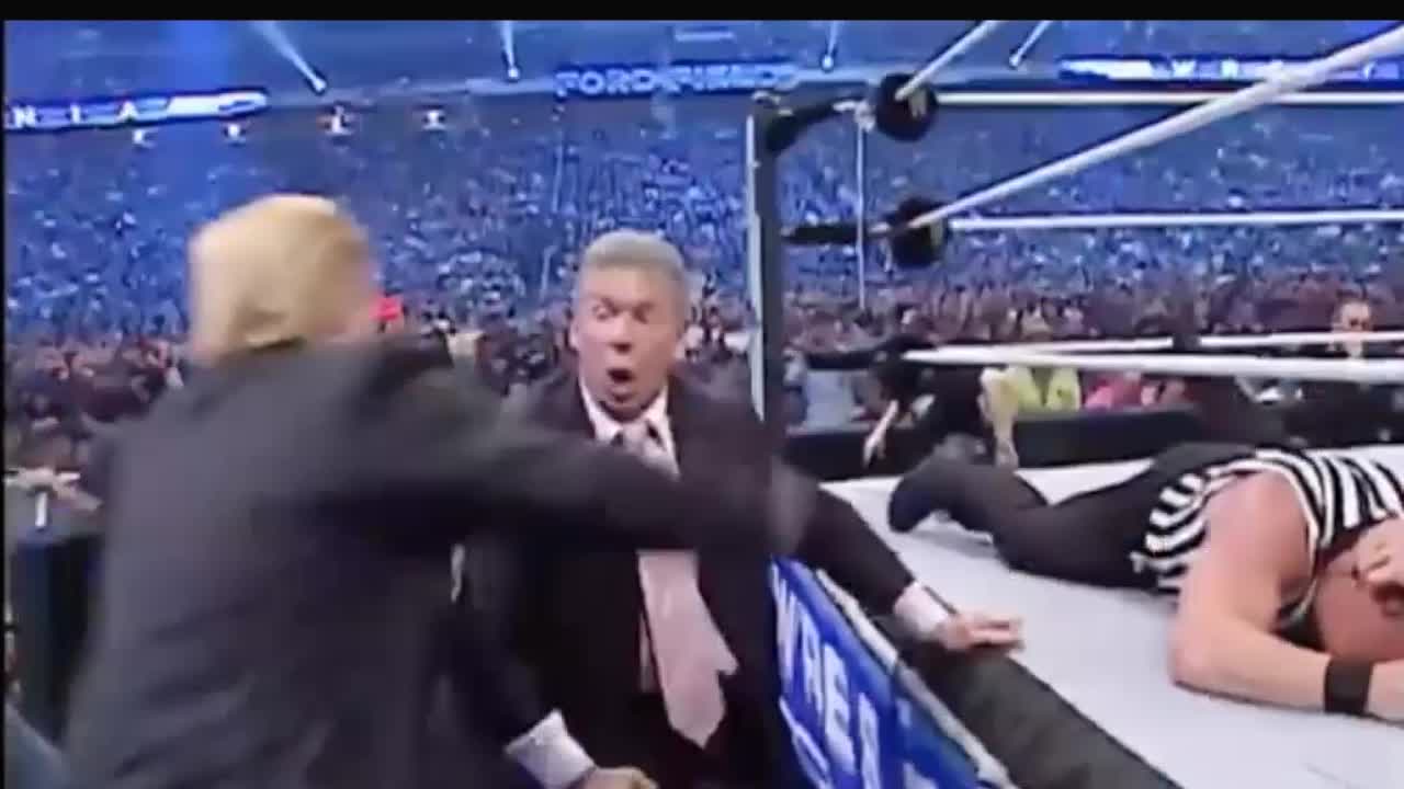 WWF Trump Fight