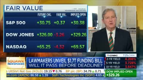Senator Kennedy SLAMS $1.7 Trillion Omnibus Bill In Brutal Roast