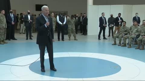 Mumbling Joe Biden's Word Salad... Sending 82nd Airborne To The Streets Of Ukraine?