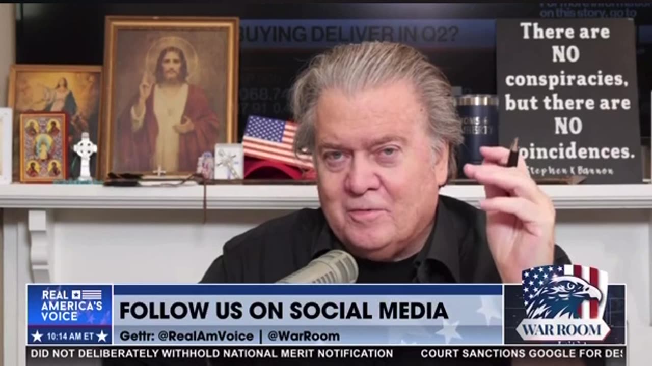 Steve Bannon: Have we crossed the rubicon Darren Beattie?