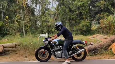 Royal enfield continental gt 650 the beast status ♥️