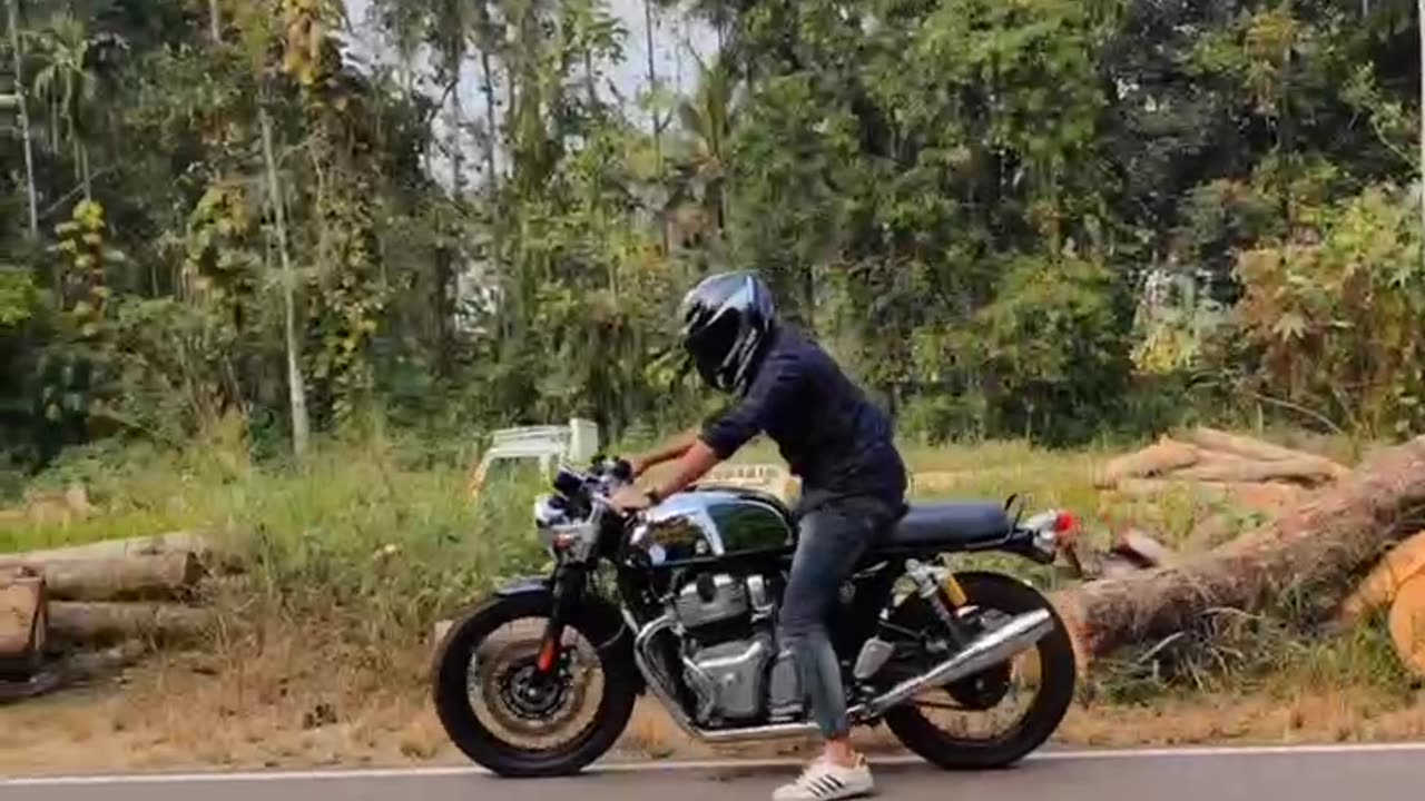 Royal enfield continental gt 650 the beast status ♥️