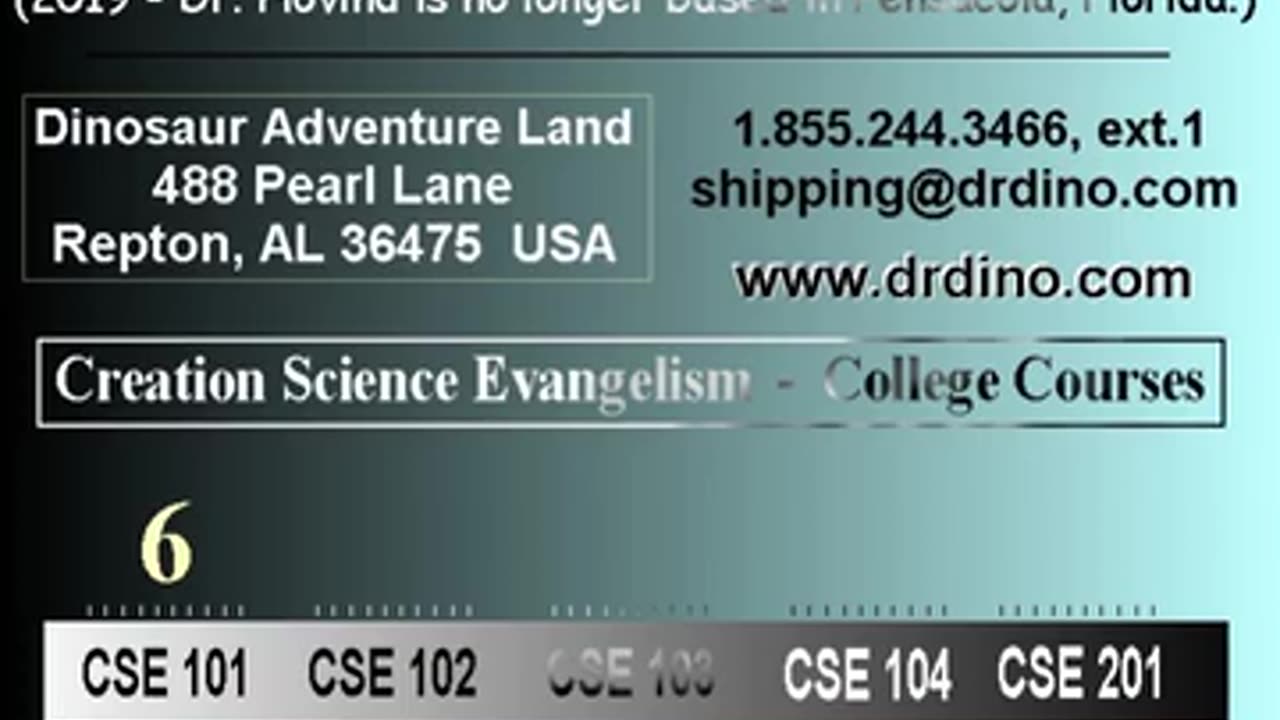 Kent Hovind School of Creation 101 - Class 6