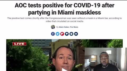 Black Conservative Perspective AOC tests positive for Covid-19 coronavirus