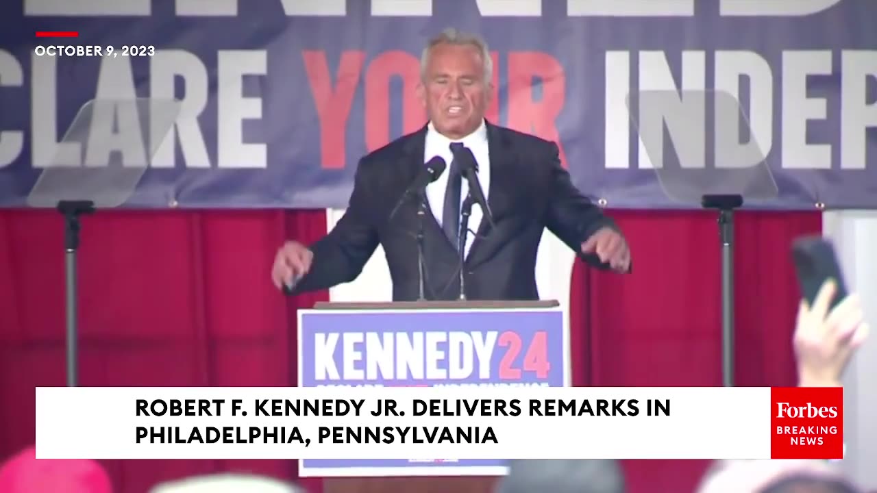 RFK Jr. Called Out The 'Paralysis Of The Two-Party System' After Announcing Independent Run