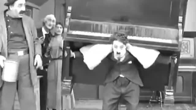 Donkey In Trouble 🌚🌚 Charlie Chaplin New Clip