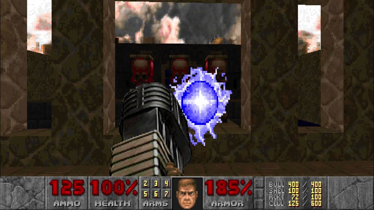 Doom II (1994) - Hell on Earth - The Inmost Dens (level 14)