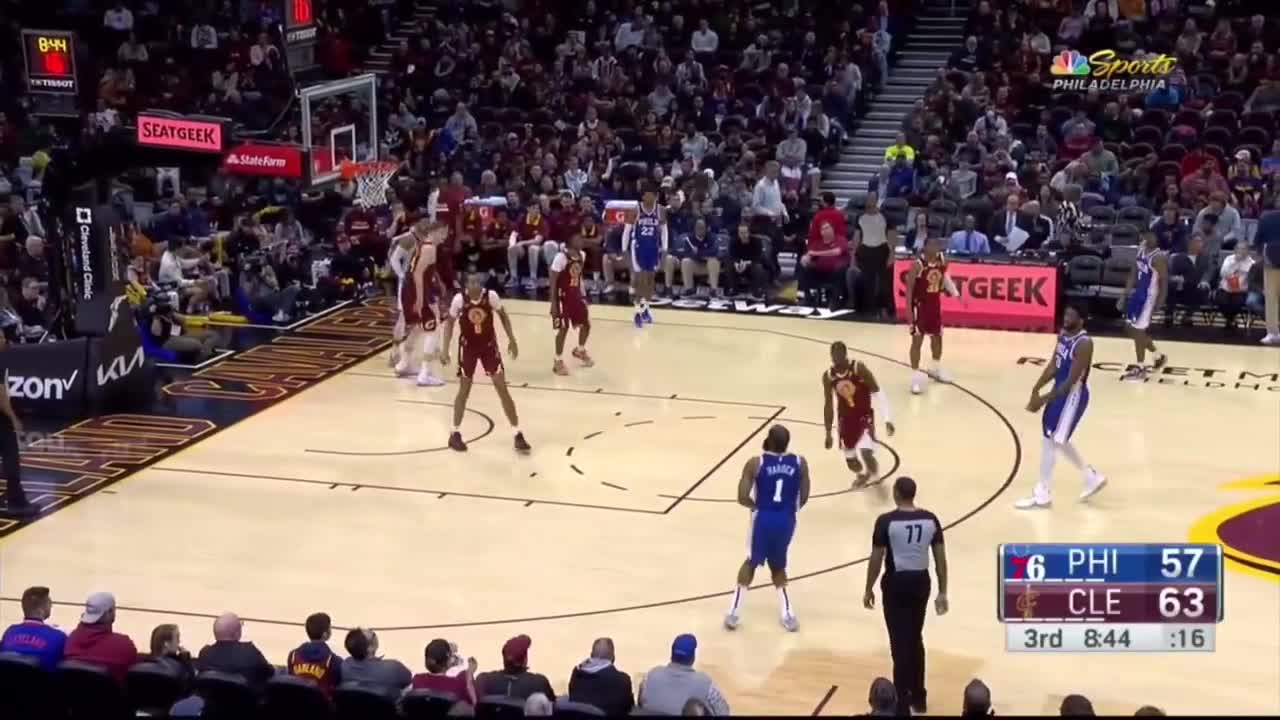 James Harden Told Embiid “wtf are you doing” After Craziest One-Touch Assist !