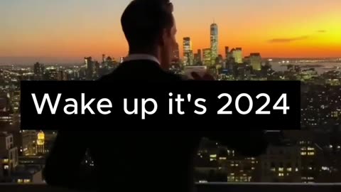 Wake up It's 2024 💸💪 #motivationalvideo #success