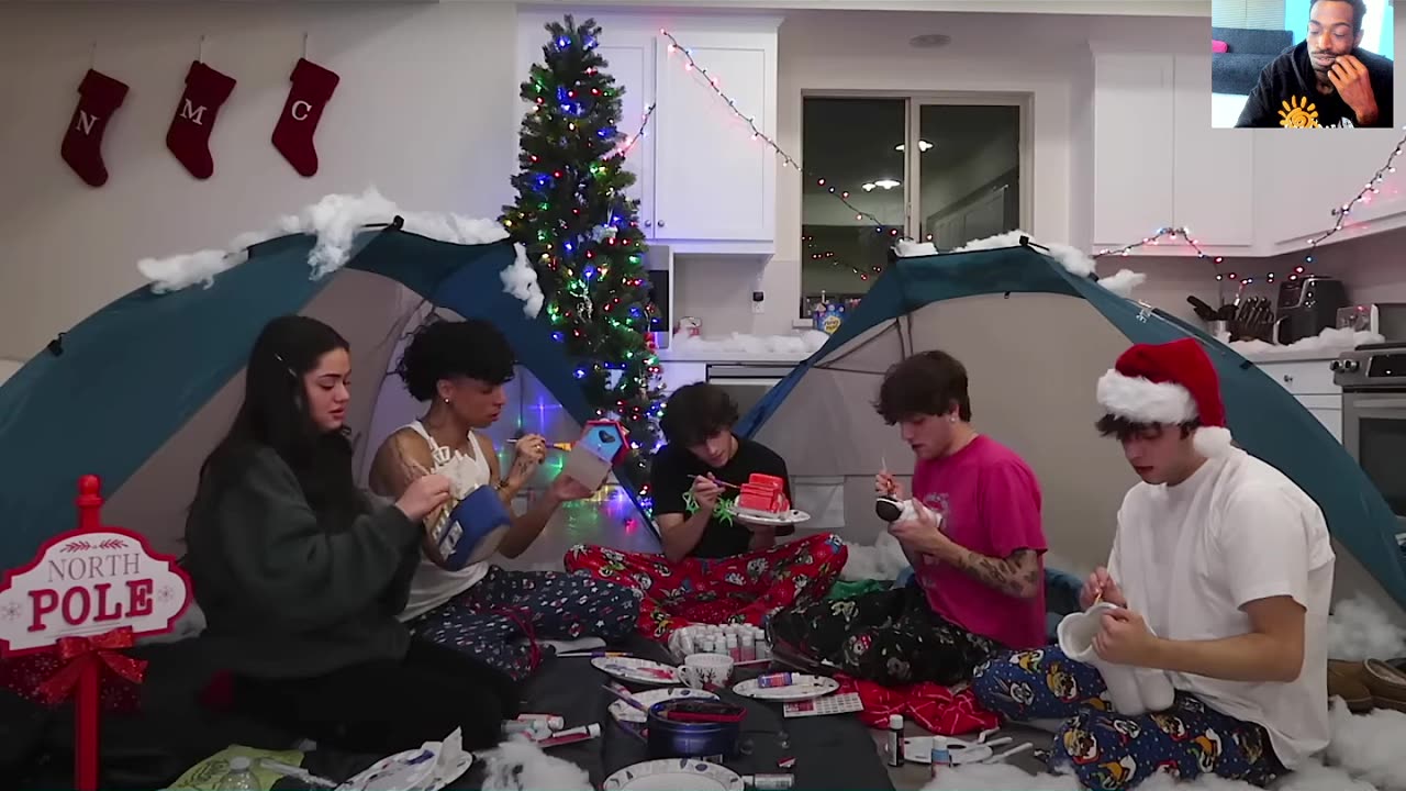 Sturniolo Triplets A night at the North Pole with Larray and Nai ! iantheproducer reacts